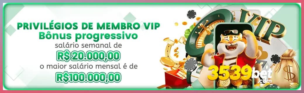 3539BET bônus — cashback 15 por cento e níveis VIP